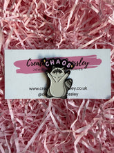 Load image into Gallery viewer, Chaos Raccoon Pin Badge
