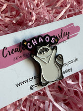 Load image into Gallery viewer, Chaos Raccoon Pin Badge
