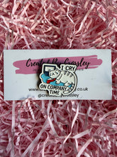 Load image into Gallery viewer, Work Cat Pin Badge
