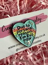 Load image into Gallery viewer, Evil Now Pin Badge
