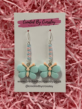 Load image into Gallery viewer, Beaded Butterfly Earrings
