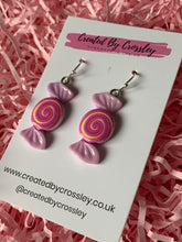 Load image into Gallery viewer, Spiral Sweet Charm Earrings
