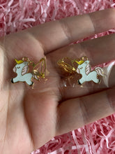 Load image into Gallery viewer, Unicorn Clip On Earrings
