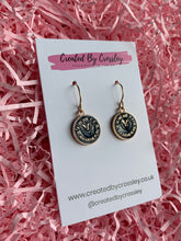 Load image into Gallery viewer, Clock Charm Earrings
