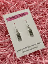 Load image into Gallery viewer, Gin Bottle Charm Earrings
