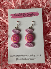 Load image into Gallery viewer, Spiral Sweet Charm Earrings
