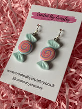 Load image into Gallery viewer, Spiral Sweet Charm Earrings
