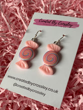 Load image into Gallery viewer, Spiral Sweet Charm Earrings
