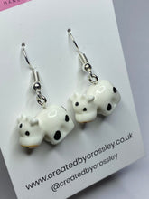 Load image into Gallery viewer, 3D Cow Earrings
