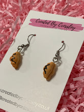 Load image into Gallery viewer, Mini Croissant Charm Earrings
