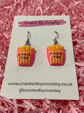 Load image into Gallery viewer, French Fries Charm Earrings
