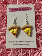 Load image into Gallery viewer, Cheese Pizza Charm Earrings
