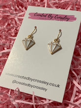 Load image into Gallery viewer, Diamond Charm Earrings
