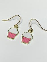 Load image into Gallery viewer, Birthday Cake Charm Earrings
