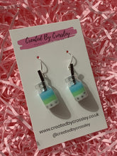 Load image into Gallery viewer, Bubble Tea Charm Earrings
