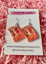 Load image into Gallery viewer, Red Sweets Charm Earrings
