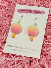 Load image into Gallery viewer, Colour Fade Lollipop Charm Earrings
