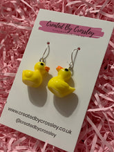 Load image into Gallery viewer, Duck Charm Earrings
