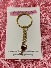 Load image into Gallery viewer, Red Wine Charm Keyring
