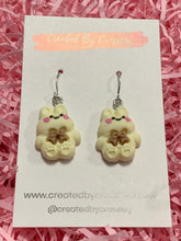 Load image into Gallery viewer, Bowtie Bunny Rabbit Charm Earrings
