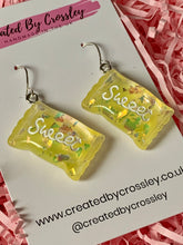 Load image into Gallery viewer, Yellow Sweets Charm Earrings
