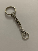 Load image into Gallery viewer, Lightbulb Charm Keyring
