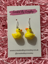 Load image into Gallery viewer, Duck Charm Earrings
