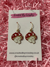 Load image into Gallery viewer, Mushroom Cuties Charm Earrings
