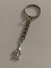 Load image into Gallery viewer, Wine Lover Charm Keyring
