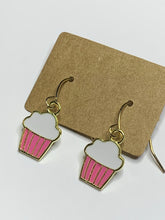 Load image into Gallery viewer, Birthday Cake Charm Earrings
