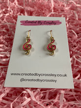 Load image into Gallery viewer, Treble Clef Charm Earrings
