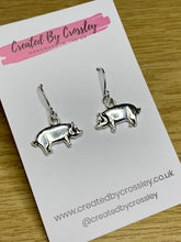 Load image into Gallery viewer, Pig Charm Earrings
