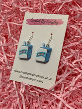 Load image into Gallery viewer, Milk Carton Charm Earrings
