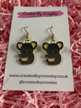 Load image into Gallery viewer, Koala Charm Earrings
