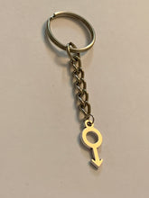 Load image into Gallery viewer, Male Symbol Charm Keyring
