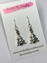 Load image into Gallery viewer, Classic Christmas Tree Charm Earrings
