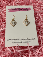 Load image into Gallery viewer, Diamond Charm Earrings
