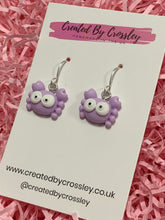 Load image into Gallery viewer, Mini Crab Charm Earrings
