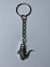 Load image into Gallery viewer, Crocodile Charm Keyring
