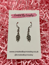 Load image into Gallery viewer, Mini Dreamcatcher Charm Earrings
