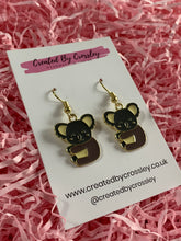 Load image into Gallery viewer, Koala Charm Earrings
