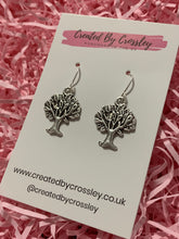 Load image into Gallery viewer, Leafy Tree Earrings
