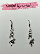 Load image into Gallery viewer, Mini Candycane Charm Earrings
