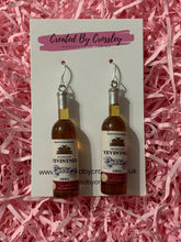 Load image into Gallery viewer, Large Wine Bottle Charm Earrings
