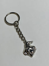 Load image into Gallery viewer, Witch Head Charm Keyring
