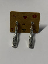 Load image into Gallery viewer, Beer Bottle Charm Stud Earrings
