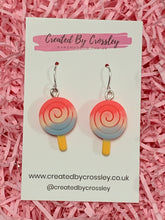 Load image into Gallery viewer, Colour Fade Lollipop Charm Earrings
