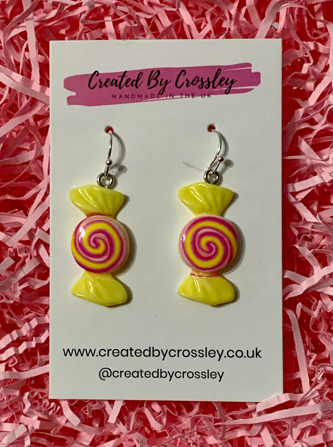 Spiral Sweet Charm Earrings