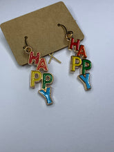 Load image into Gallery viewer, Happy Charm Earrings
