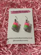 Load image into Gallery viewer, Bubble Tea Charm Earrings
